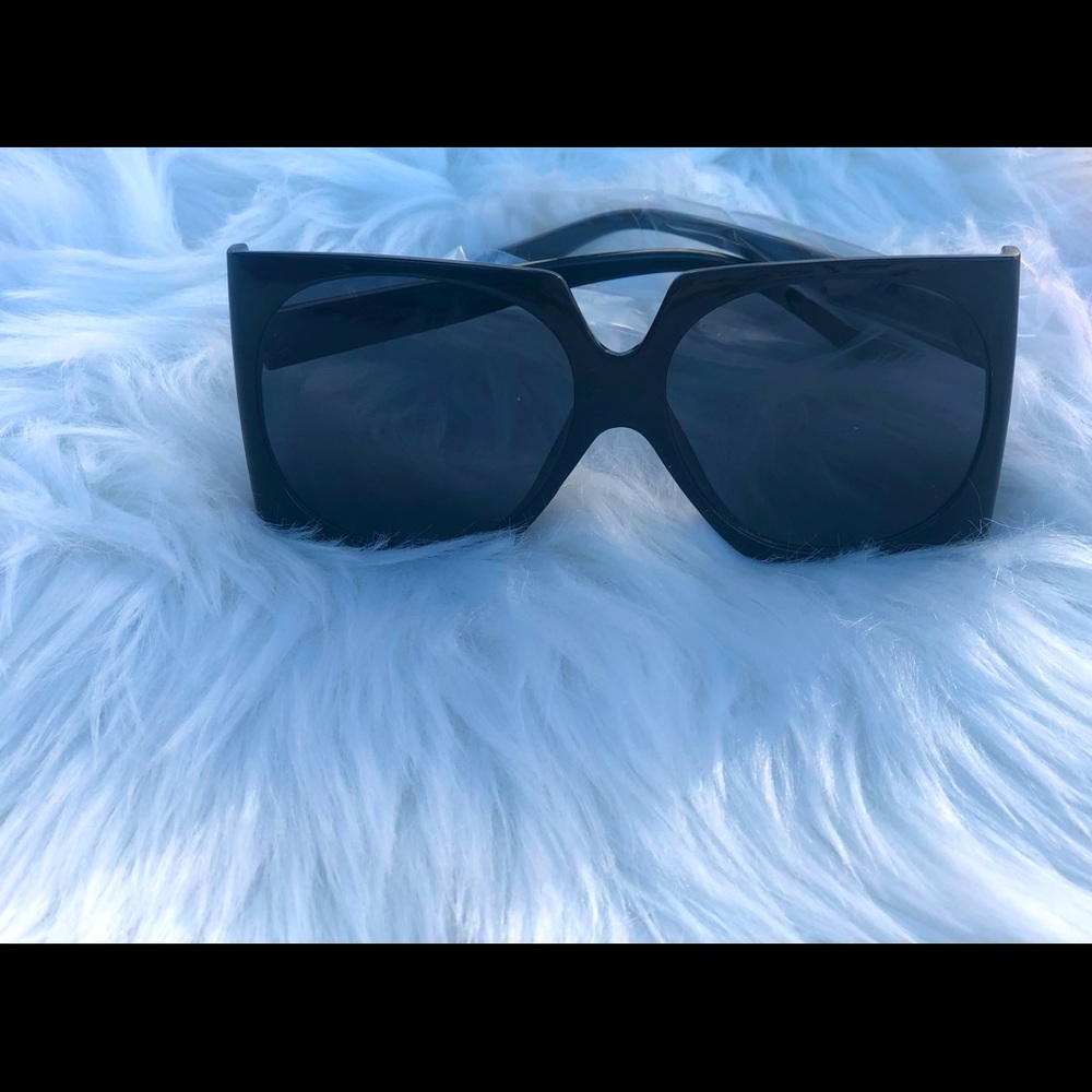 Sunglasses available in black, smoke, yellow, red/mustard